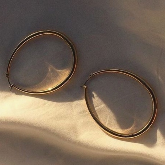 Set of 6 Gold/Silver Hoop Earrings - Picture 4 of 8